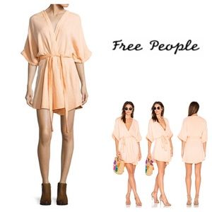 Free People Peach Mini Dress🆕